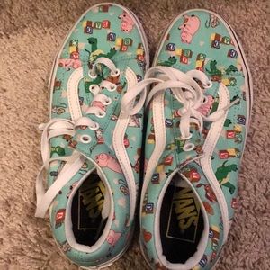 EUC Toy Story Vans